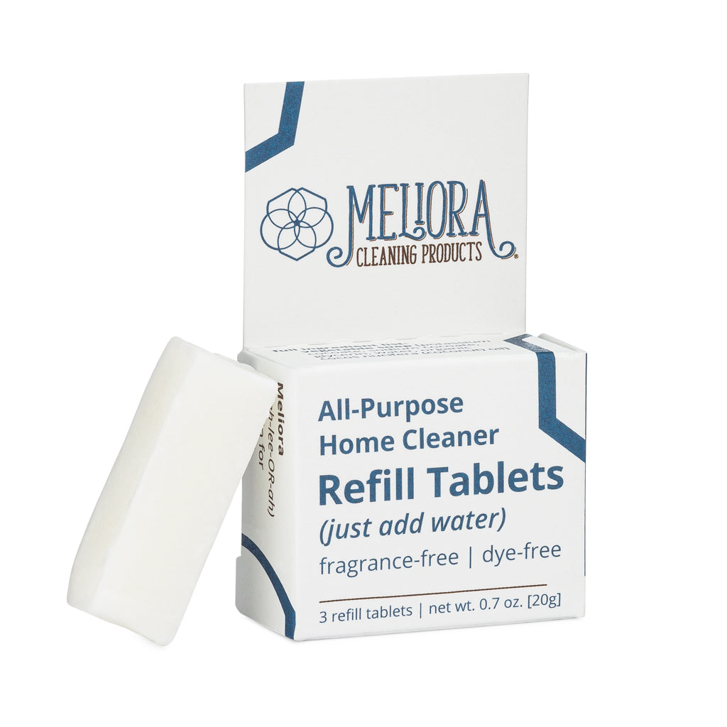 Meliora All-Purpose Cleaner Refill Tablets, Unscented