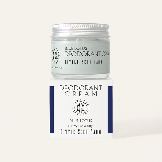Little Seed Farm Blue Lotus Deodorant Cream, 2.4 oz