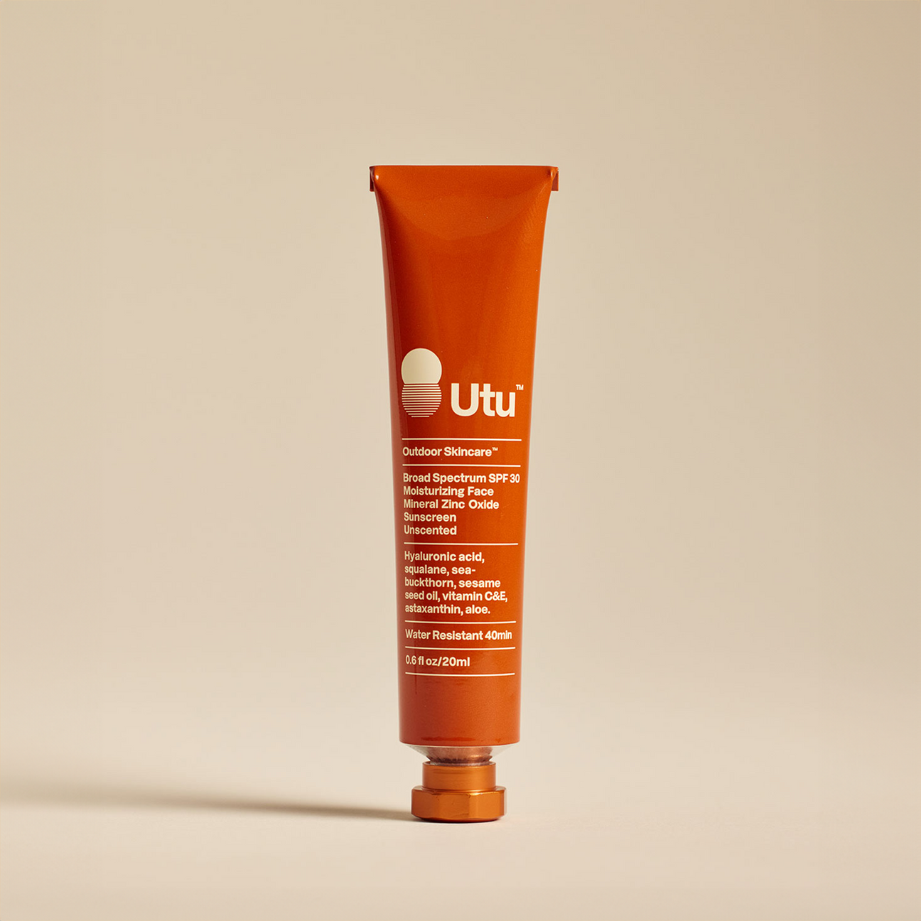 UTU SPF 30 Daily Moisturizing Face Sunscreen, Travel Size