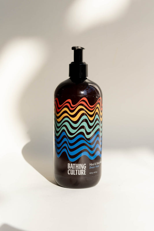 Break Water Mind & Body Wash - Refillable Glass Bottle